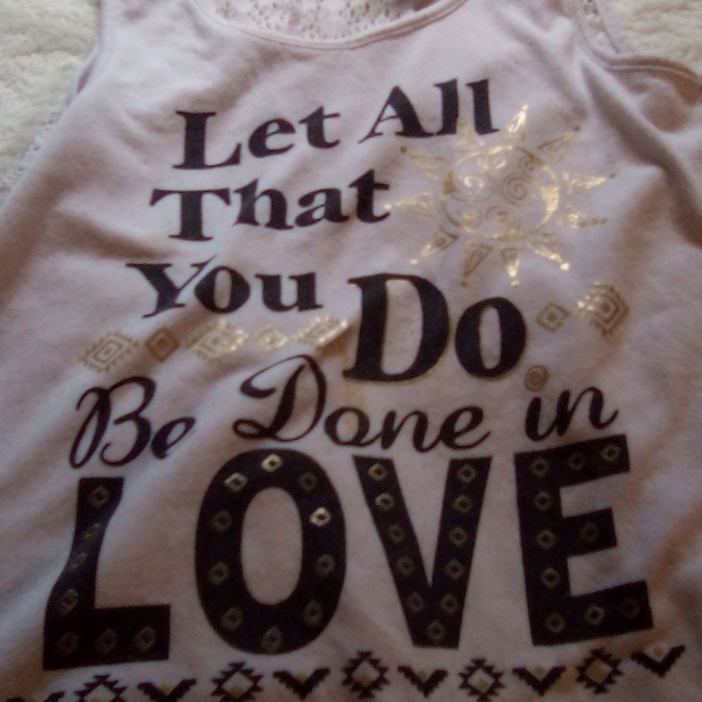 White tank top! - Picture 3 of 3